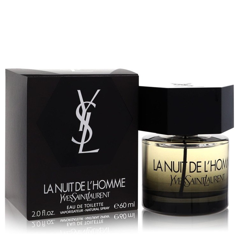 La Nuit De L’Homme by Yves Saint Laurent Eau De Toilette Spray 2 oz for Men – Premium Designer Fragrance