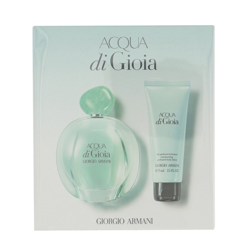 Acqua Di Gioia By Giorgio Armani 2 Piece Gift Set – 3.4 Oz Eau De Parfum Spray For Women In Gift Set