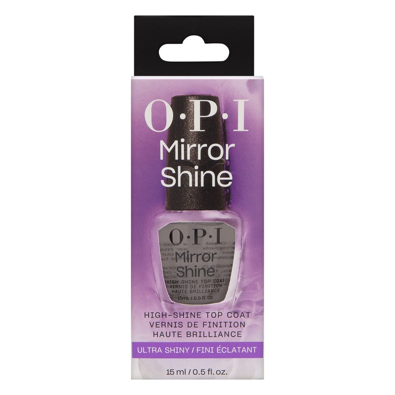 OPI Mirror Shine High-Shine Top Coat 15ml/0.5oz – NTT37 – Mirror Shine