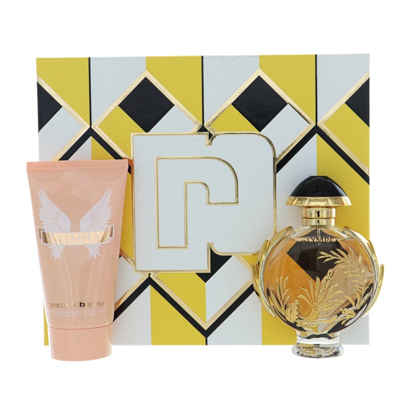 Paco Rabanne Olympea Solar By Paco Rabanne Perfume 2 Piece Gift Set – 1.7 Oz Edp Intense Spray For Women – Gift Set