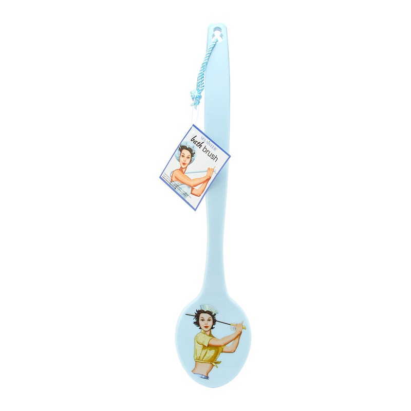 Spa Sister Bath Brush – Blue Girl Fishing