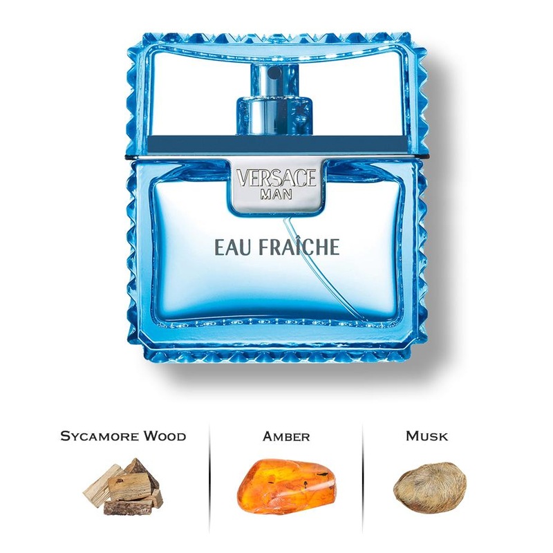 Versace Man Eau Fraiche by Versace 3.4 Oz. Tester For Men