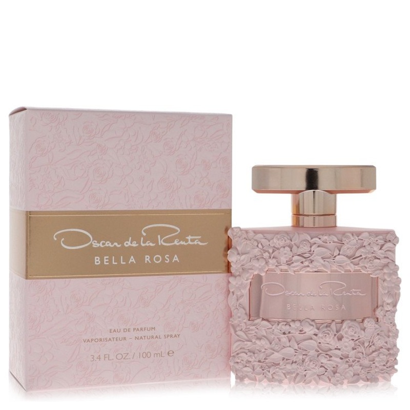 Bella Rosa by Oscar De La Renta Eau De Parfum Spray 3.4 oz for Women – Premium Designer Fragrance