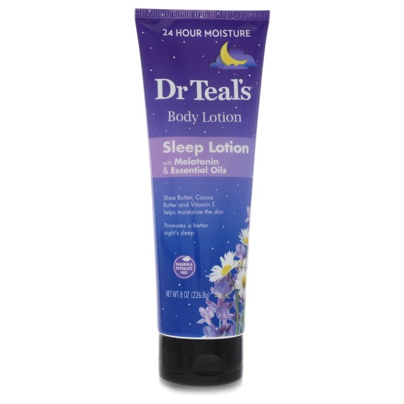 Dr Teal’s Sleep Lotion by Dr Teal’s For Women Sleep Lotion with Melatonin & Essential Oils Promotes a better night’s sleep (Shea butter, Cocoa Butter and Vitamin E 8 oz