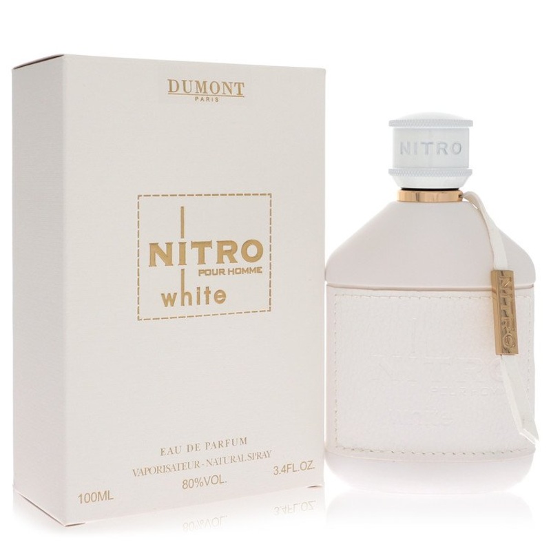 Dumont Nitro White by Dumont Paris For Men Eau De Parfum Spray 3.4 oz