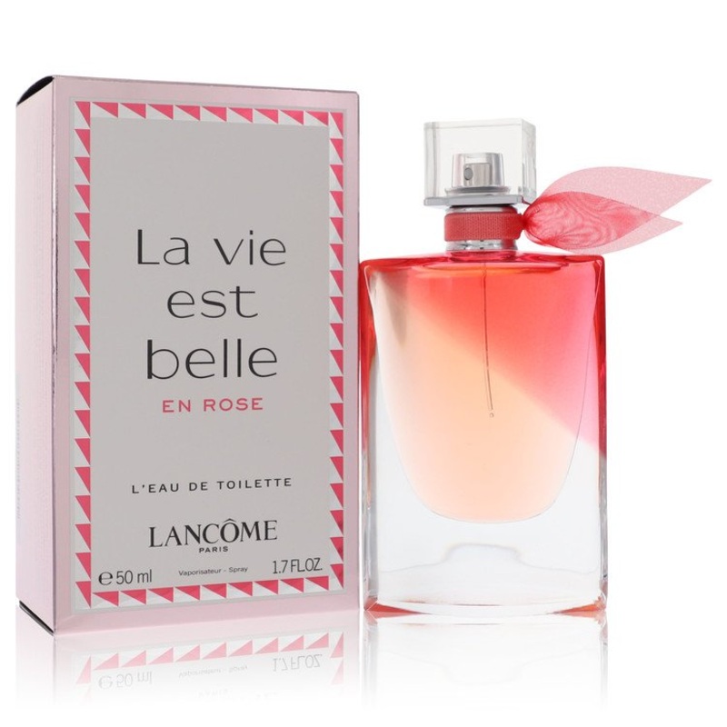 La Vie Est Belle En Rose by Lancome For Women L’eau De Toilette Spray 1.7 oz