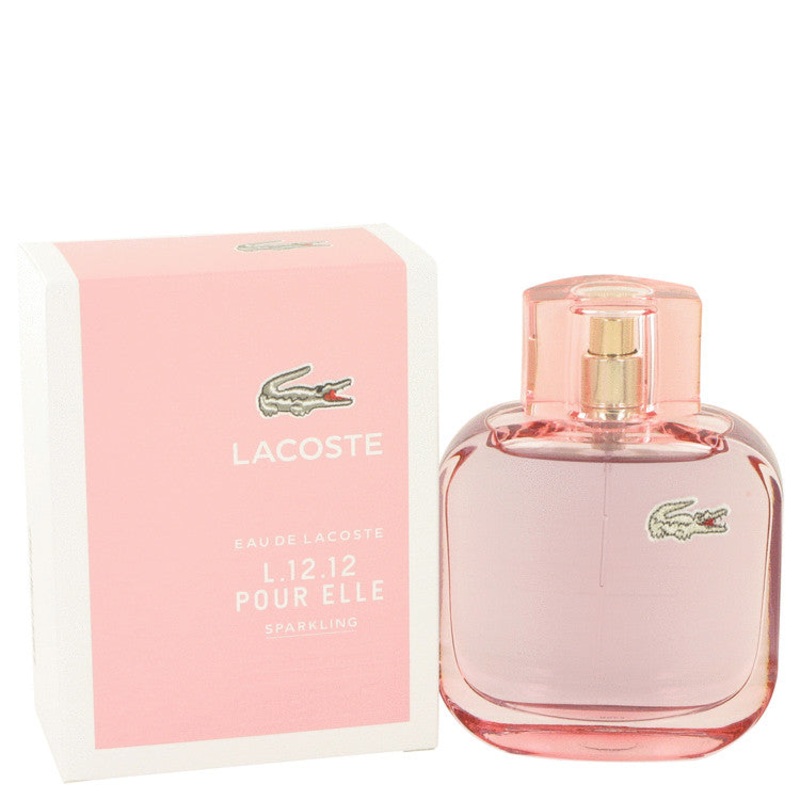 Lacoste Eau De Lacoste L.12.12 Sparkling by Lacoste Eau De Toilette Spray 3 oz / 90 ml for Women