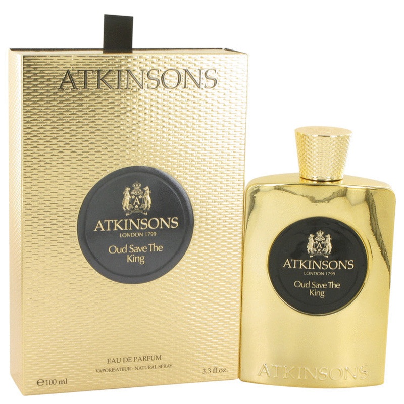 Oud Save The King by Atkinsons For Men Eau De Parfum Spray 3.3 oz