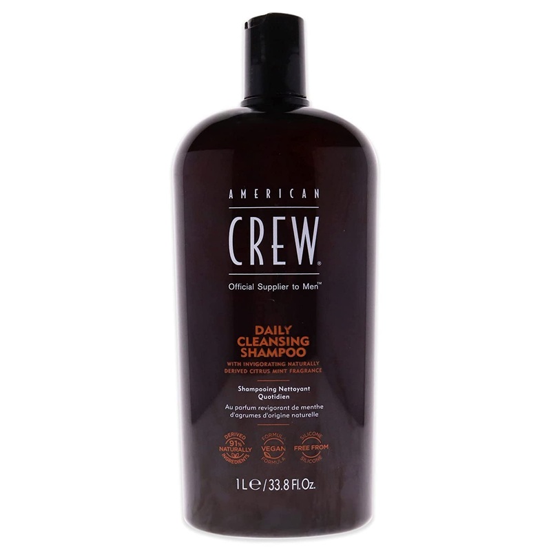 American Crew Moisturizing Shampoo for Men 33.8 OZ Shampoo for Men