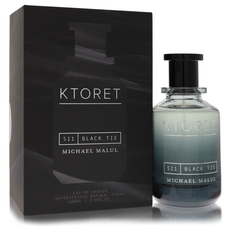Ktoret 511 Black Tie by Michael Malul Eau De Parfum Spray 3.4 oz for Men – Premium Designer Fragrance