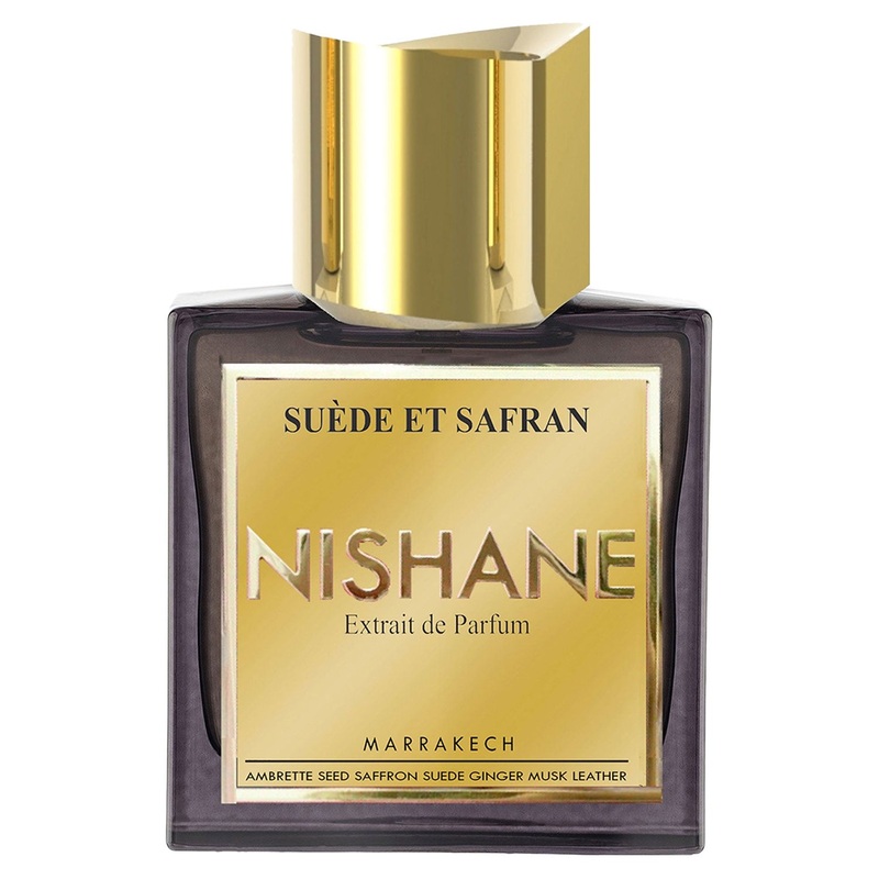 Nishane Suede Et Safran Extrait de Parfum Unisex 5ml Atomizer Black