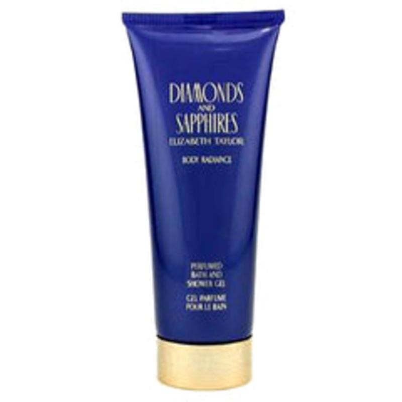 Diamonds Sapphires Shower Gel by Elizabeth Taylor 6.8 Oz. Shower Gel For Women