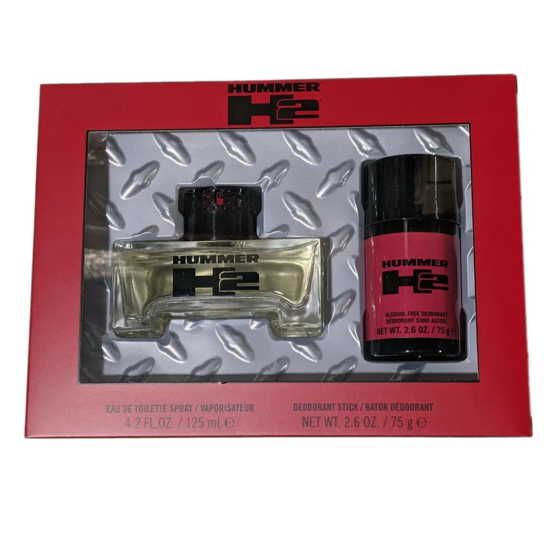 Hummer H2 Gift Set – 125ML EDT Spray + 75G Deodorant (Men)