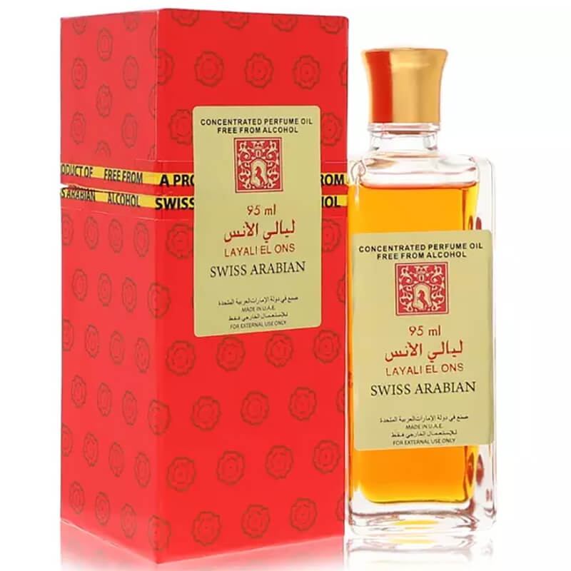 Swiss Arabian Layali El Ons Concentrated Perfume Oil 95ml (L)
