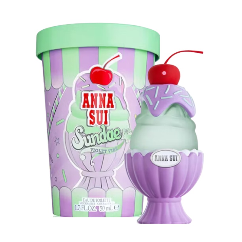Anna Sui Sundae Violet Vibe Eau De Toilette Women’s Perfume Spray (50ml)