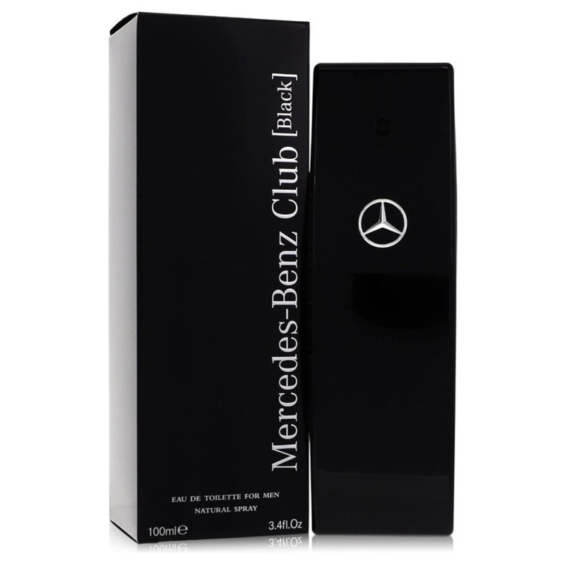 Mercedes Benz Club Black by Mercedes Benz Eau De Toilette Spray 3.4 oz for Men – Premium Designer Fragrance