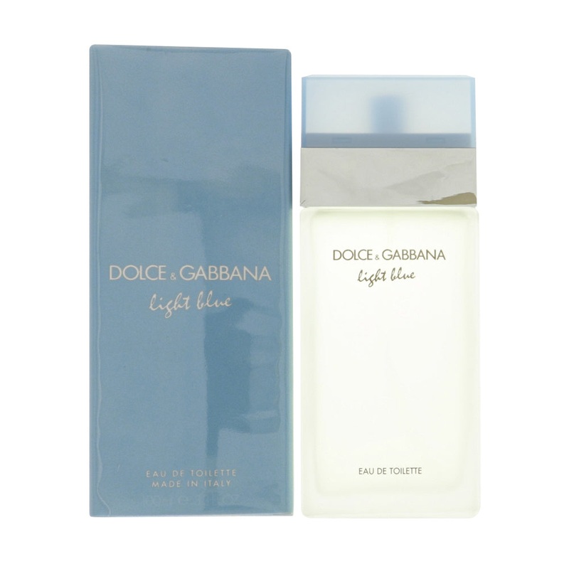 D & G Light Blue By Dolce & Gabbana Perfume 3.3 Oz Edt Spray For Women – Box