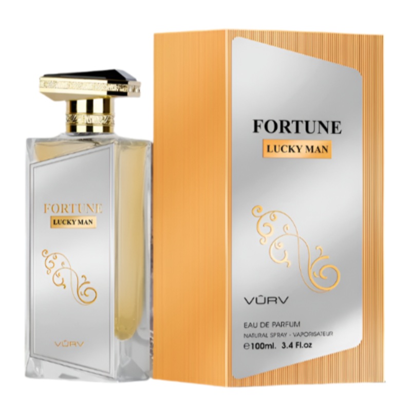 Lattafa Vurv Fortune Lucky Man Eau De Parfum 3.4 Oz