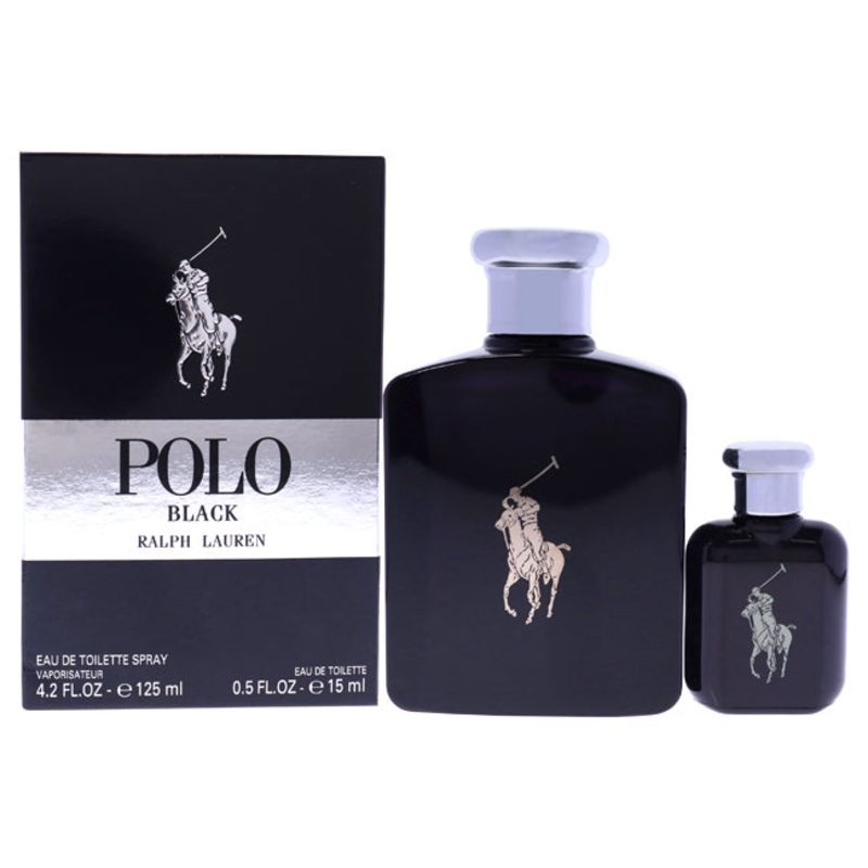 Polo Black by Ralph Lauren for Men – 2 Pc Gift Set