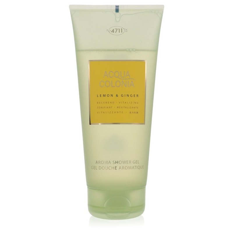 4711 ACQUA COLONIA Lemon & Ginger by 4711 Shower Gel (Unboxed) 6.8 oz for Women – Premium Designer Fragrance
