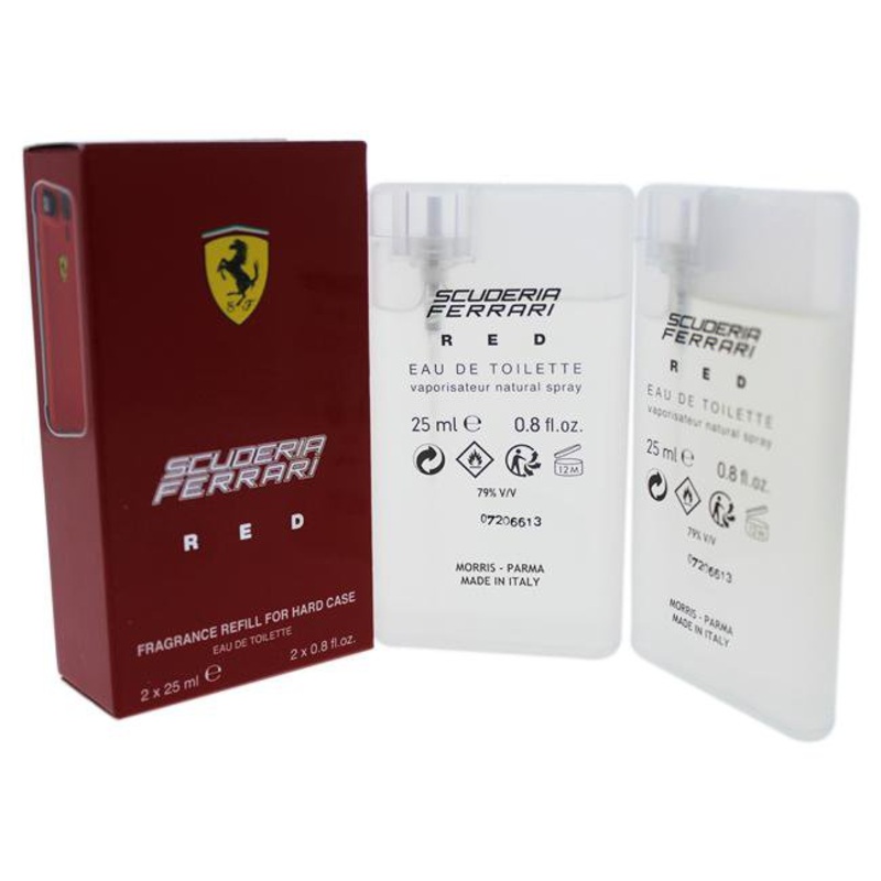 Ferrari Red Fragrance Refill For Hard Case Cologne – 2X 2 x 0.8 oz.