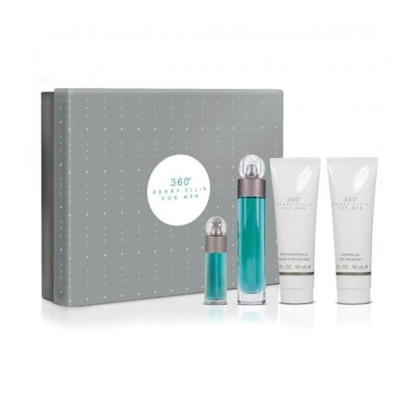 Perry Ellis 360 4 Piece Gift Set by Perry Ellis for Men