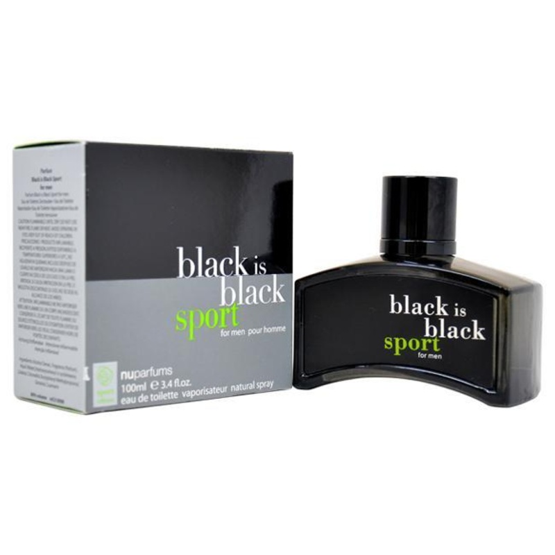 Black Is Black Sport Eau De Toilette 3.4 oz.