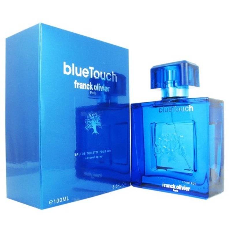 Blue Touch by Franck Olivier 3.3 Oz. Eau De Toilette For Men