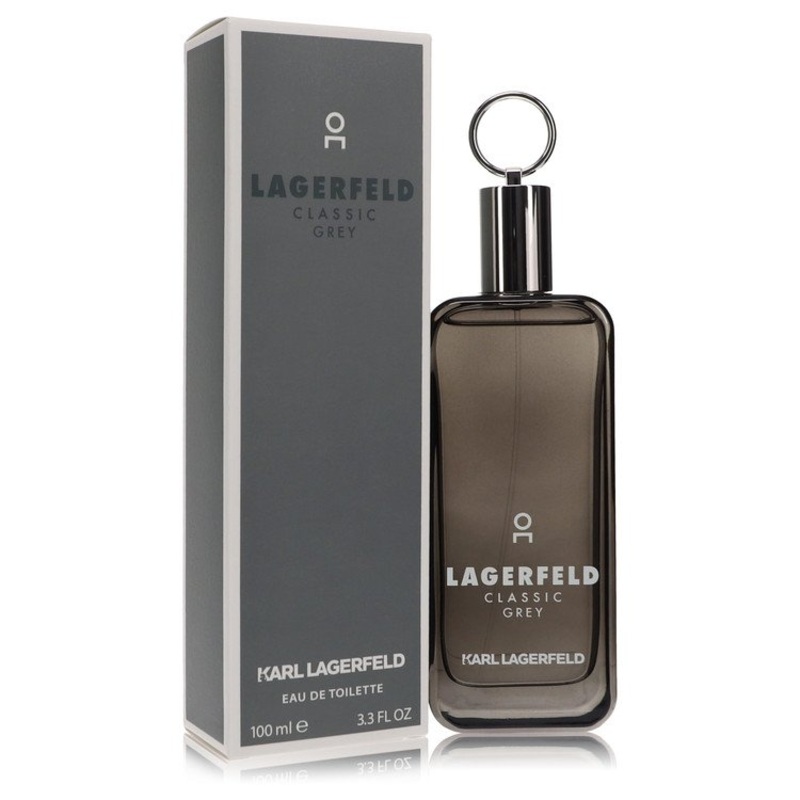 Lagerfeld Classic Grey by Karl Lagerfeld Eau De Toilette Spray 3.3 oz for Men – Premium Designer Fragrance