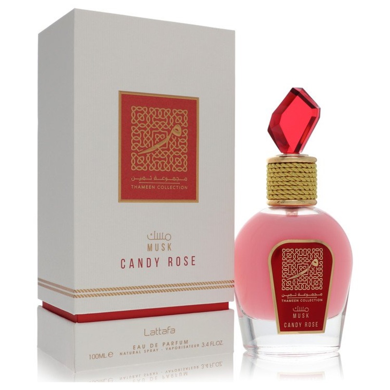 Lattafa Musk Candy Rose by Lattafa For Women Eau De Parfum Spray (Unisex) 3.4 oz