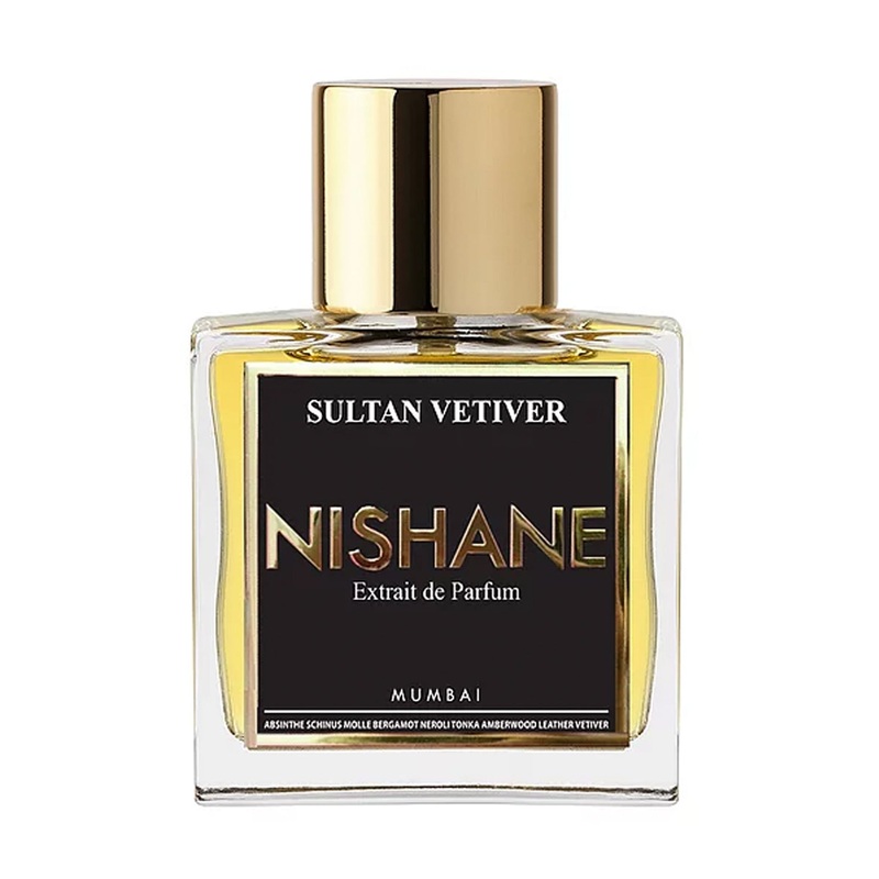 Nishane Sultan Vetiver Extrait de Parfum Unisex 5ml Atomizer Black