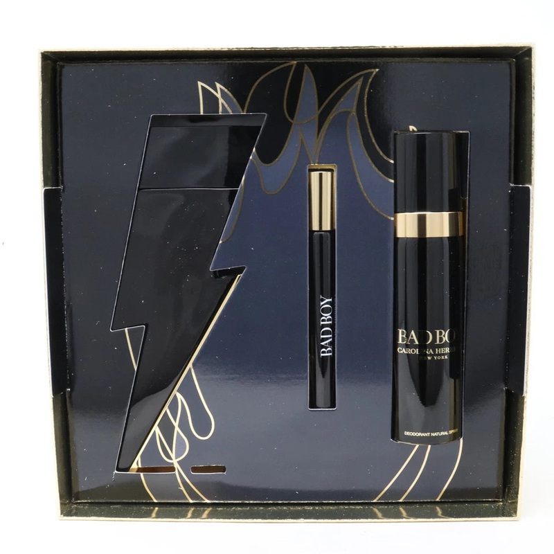 Bad Boy By Carolina Herrera Travel Set 2 Pcs for Men Default Title