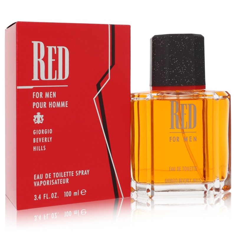 Giorgio Red EDT Spray 3.4 Oz Cologne by Giorgio Beverly Hills for Men