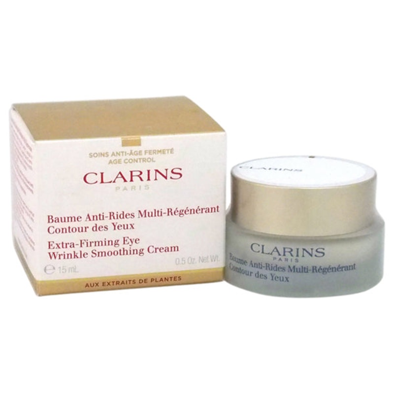 Clarins Extra Firming Eye Wrinkle Smoothing Cream by Clarins 0.50 Oz. Cream For Women