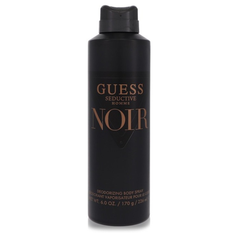 Guess Seductive Homme Noir by Guess Body Spray 6 oz for Men – Premium Designer Fragrance