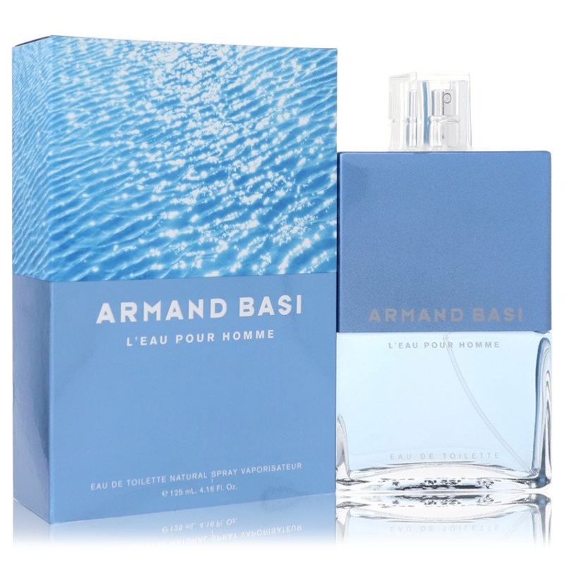 Armand Basi L’eau Pour Homme by Armand Basi Eau De Toilette Spray 4.2 oz for Men – Premium Designer Fragrance