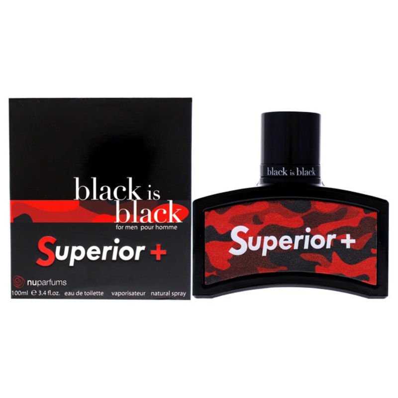 Black Is Black Superior Eau De Toilette 3.4 oz.