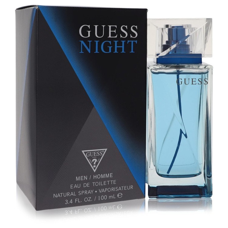Guess Night EDT Spray 3.4 Oz Cologne by Guess for Men