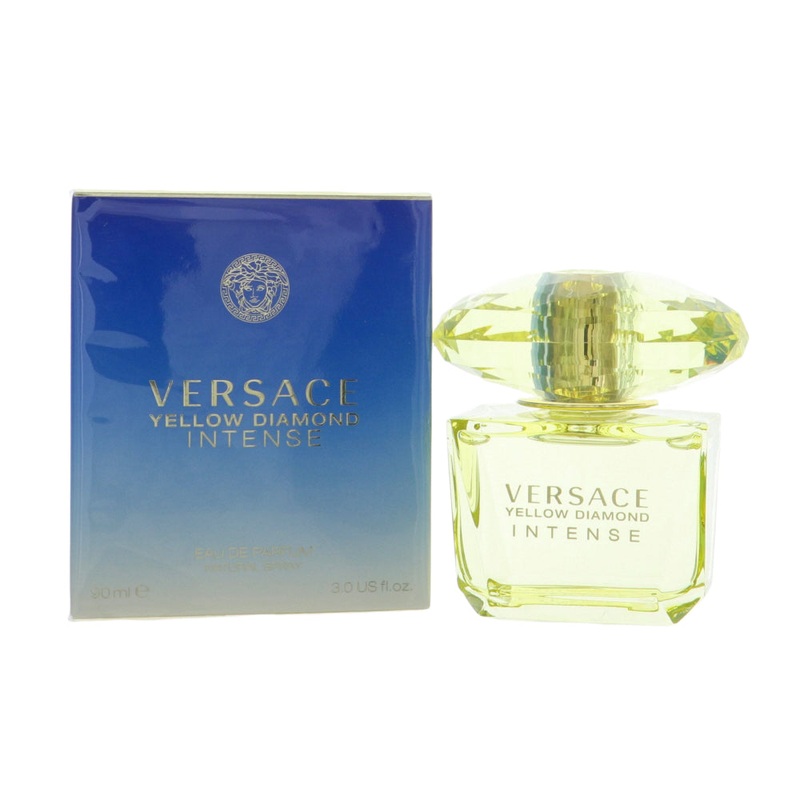 Versace Yellow Diamond Intense By Versace Perfume 3.0 Oz Edp Spray For Women – Box