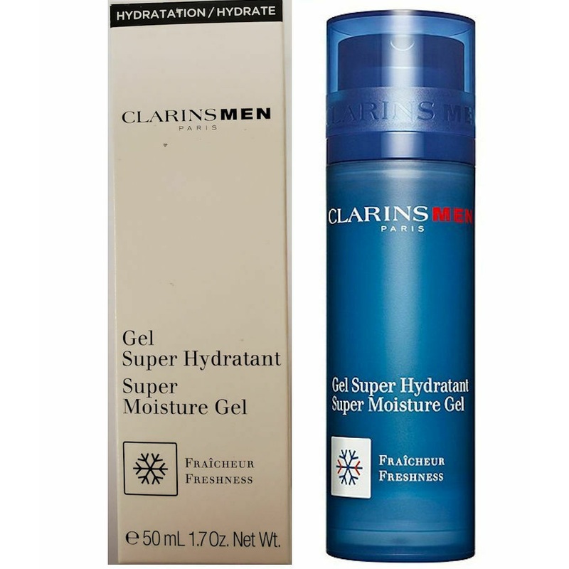 Clarins Men Super Moisture Gel 1.7 OZ Moisture Gel for Men