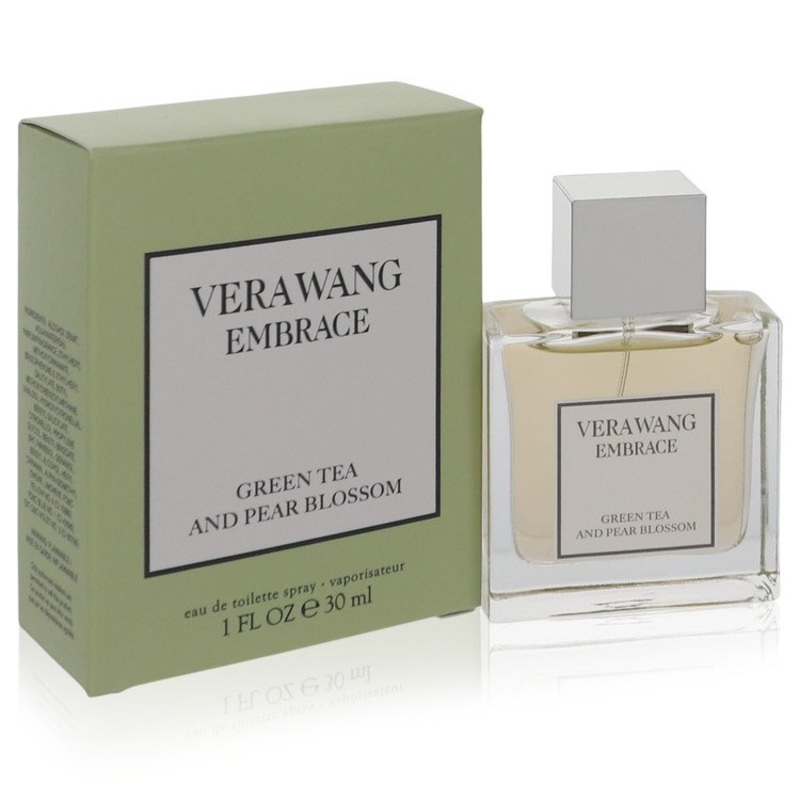Vera Wang Embrace Green Tea And Pear Blossom by Vera Wang Eau De Toilette Spray 1 oz for Women – Premium Designer Fragrance