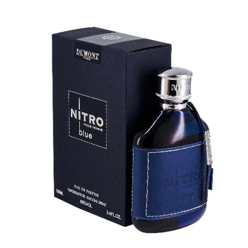 Dumont Nitro Blue Eau De Parfum 3.4 Oz