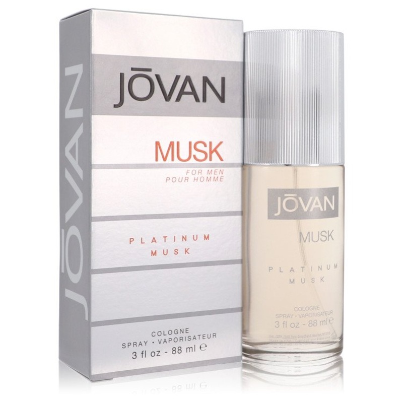 Jovan Platinum Musk by Jovan Cologne Spray 3 oz for Men – Premium Designer Fragrance