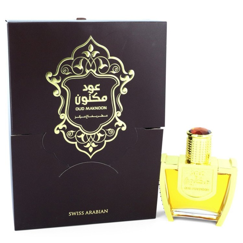 Oud Maknoon by Swiss Arabian For Women Eau De Parfum Spray (Unisex) 1.5 oz
