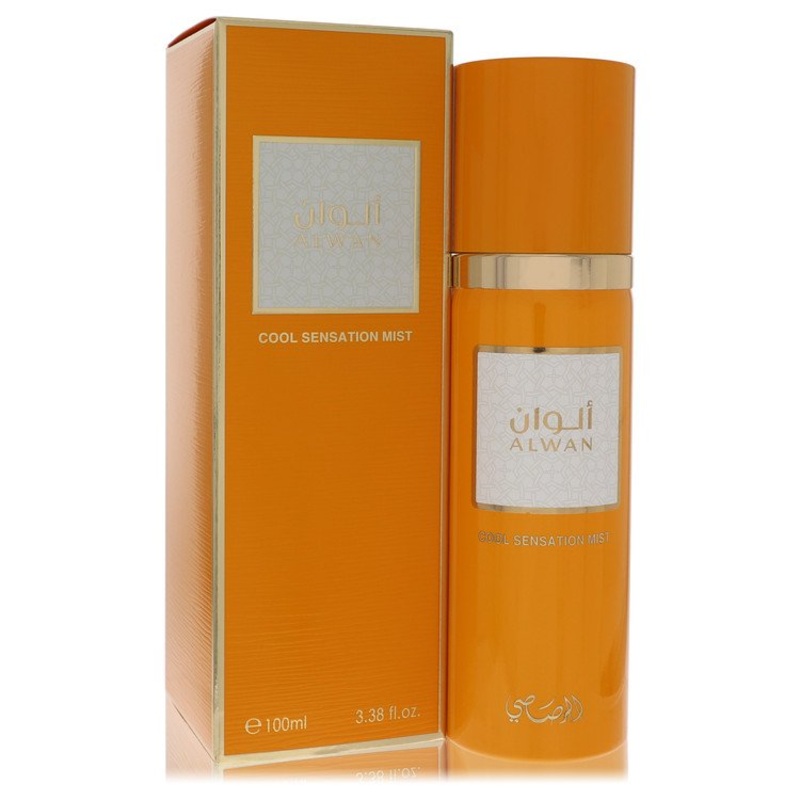 Rasasi Alwan by Rasasi For Men Cool Sensation Mist (Unisex) 3.38 oz