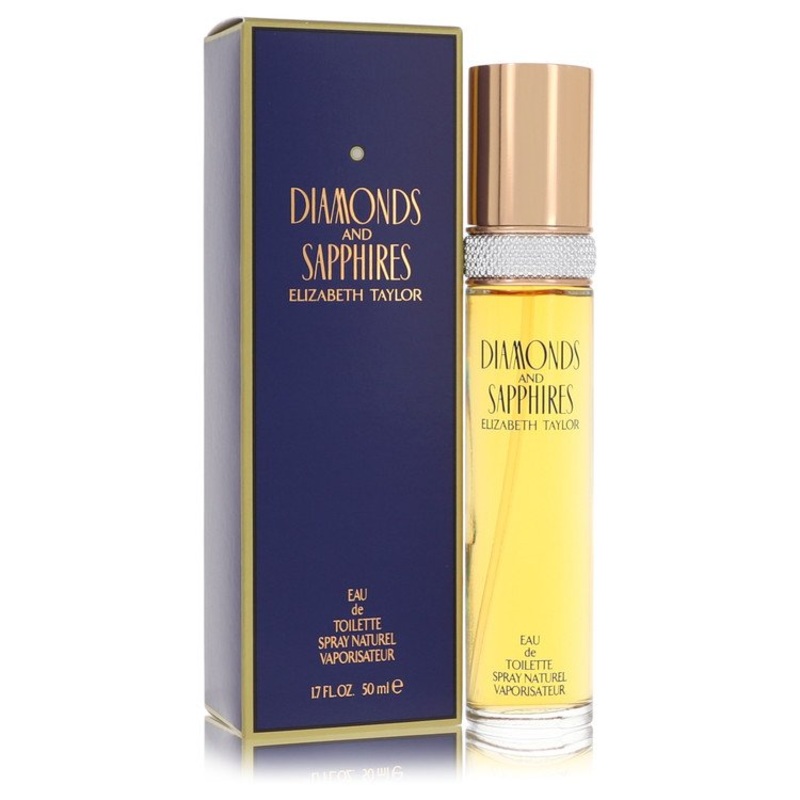 DIAMONDS & Sapphires by Elizabeth Taylor Eau De Toilette Spray 1.7 oz for Women – Premium Designer Fragrance