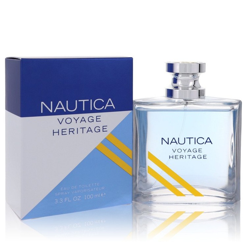 Nautica Voyage Heritage Men EDT Spray 3.4 Oz Cologne by Nautica for Men