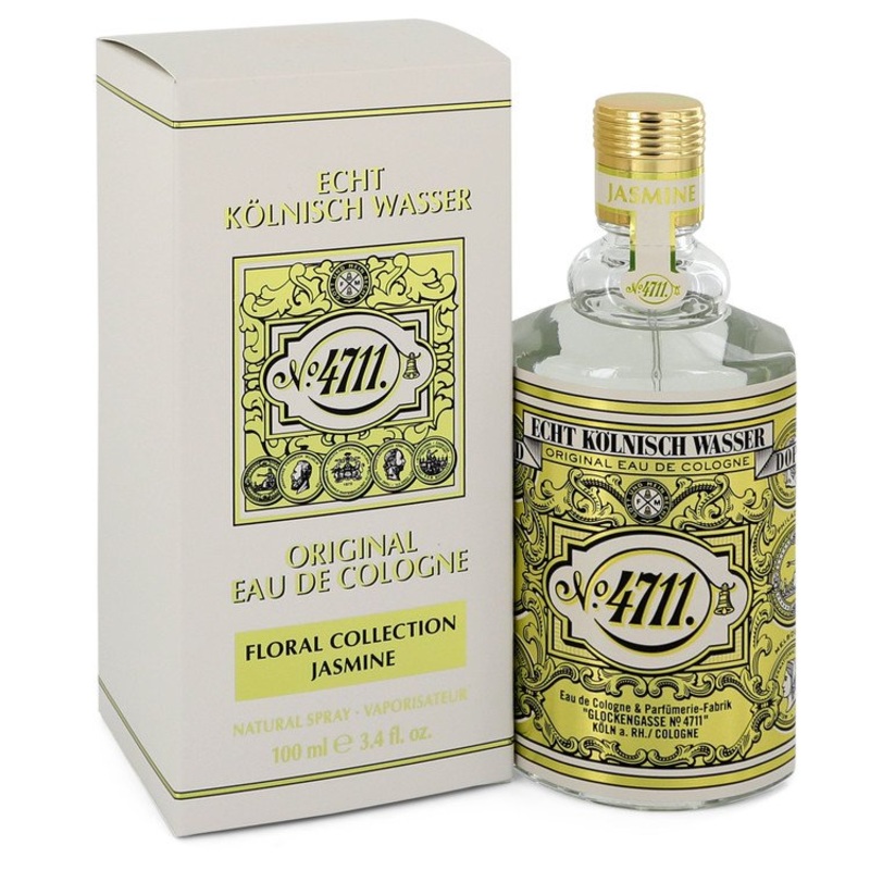 4711 Floral Collection Jasmine by 4711 Eau De Cologne Spray (Unisex) 3.4 oz for Men – Premium Designer Fragrance