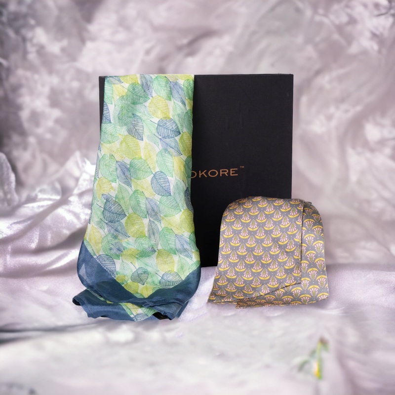 Chokore Special 2-in-1 Gift Set for Her (Womens Stole & Scarf)