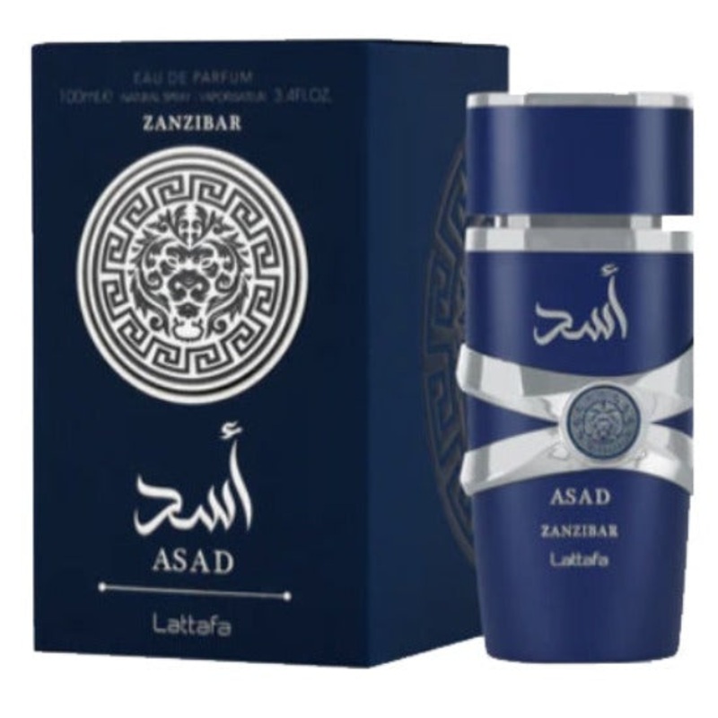 Lattafa Asad Zanzibar Eau De Parfum 3.4 Oz
